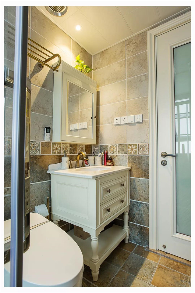 唐山法式装修风格效果图,唐山现代简美式装修风格实景案例