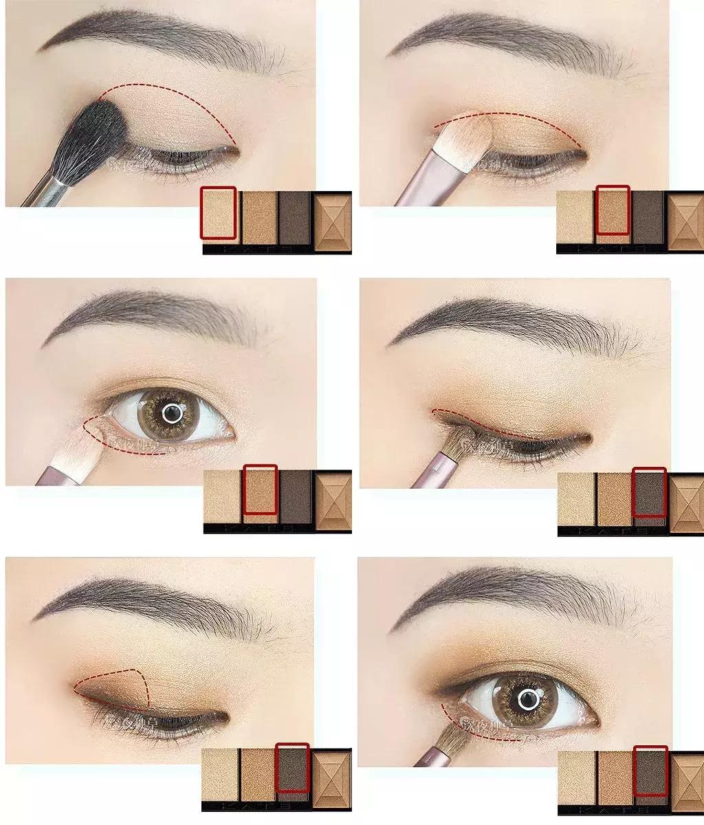 搞定整个眼妆的眼影盘推荐,眼妆新手眼影盘平价好用