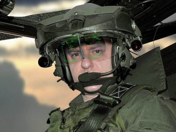 直10头盔瞄准具,阿帕奇激光瞄准头盔