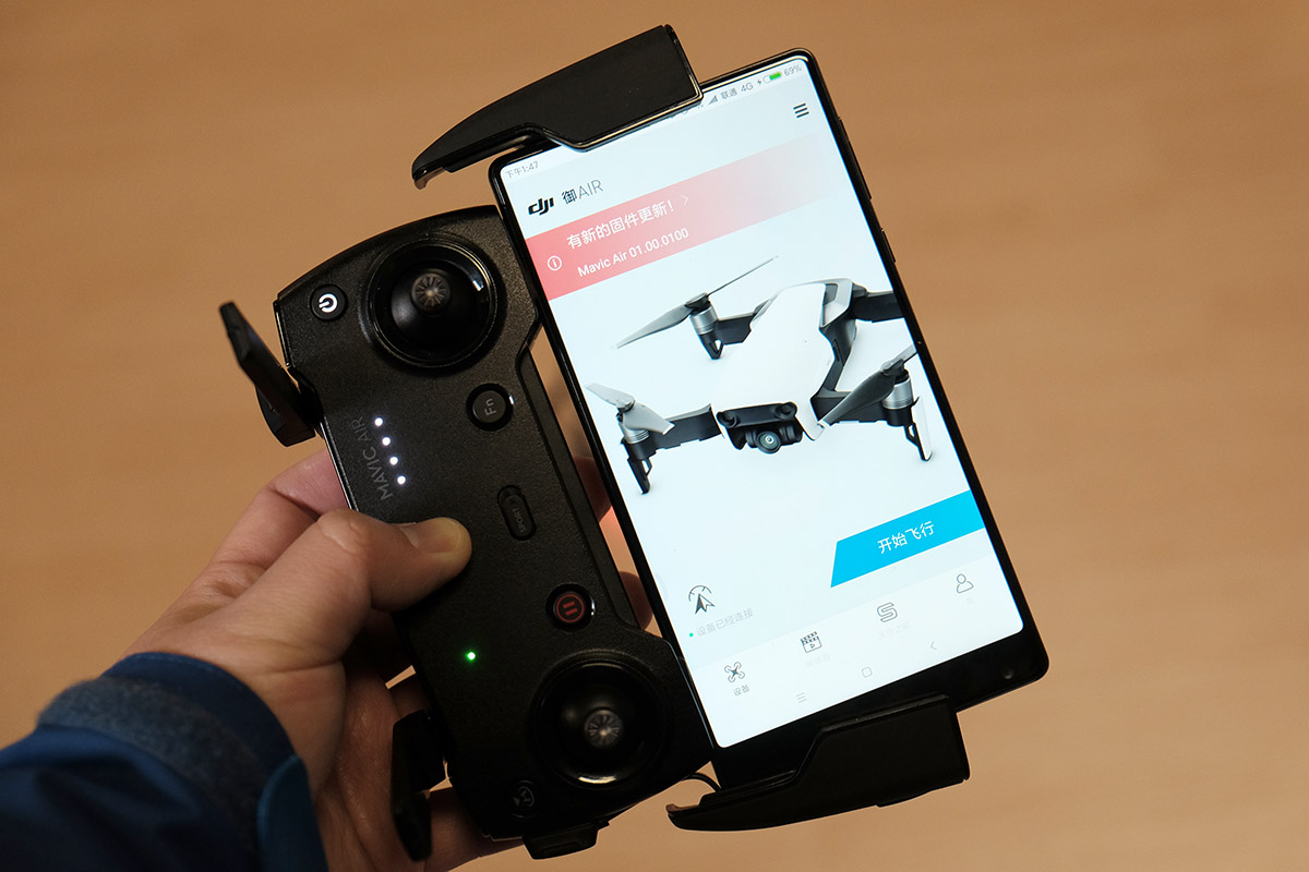 大疆MavicAir的对比初体验
