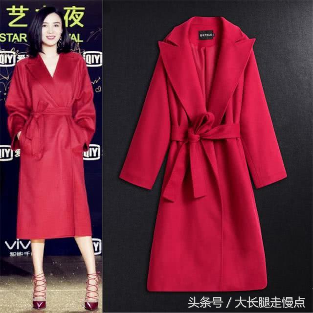 过年红色外套大气款推荐,新年红色洋气上档次外套
