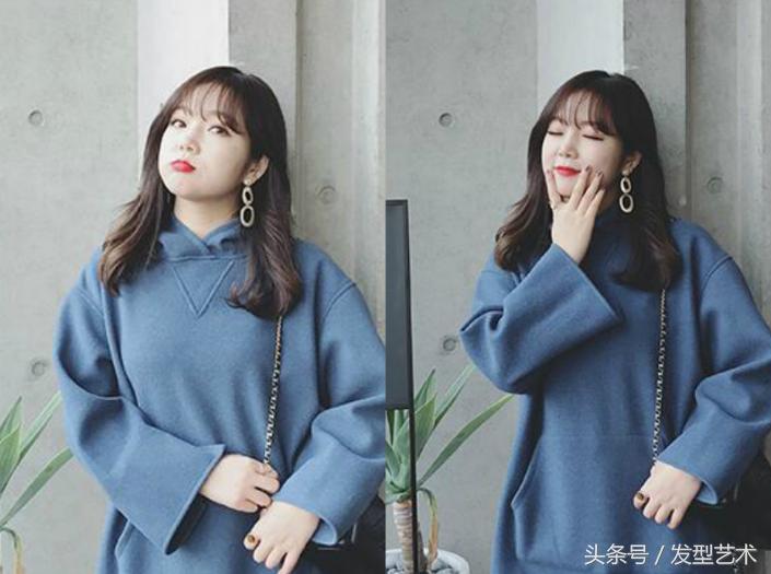 脸大头小男士适合发型,脸大头尖额头窄适合发型女