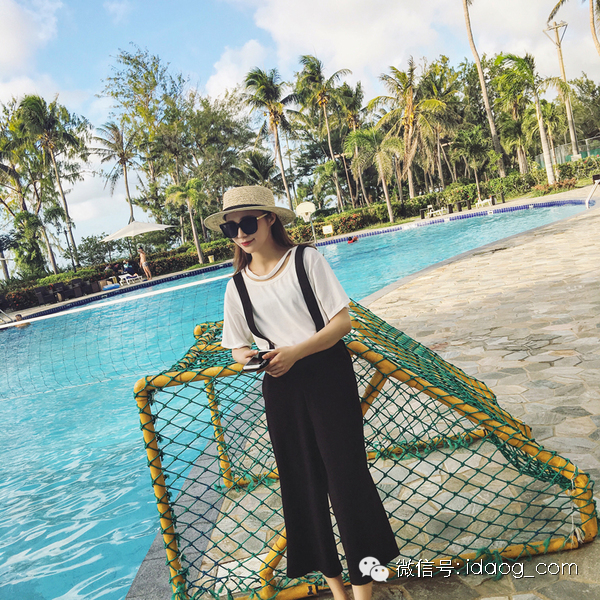 背呀么背带裤~~买了么?