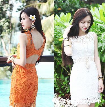 韩版气质连衣裙修身甜美风短款,韩版女童优雅连衣裙