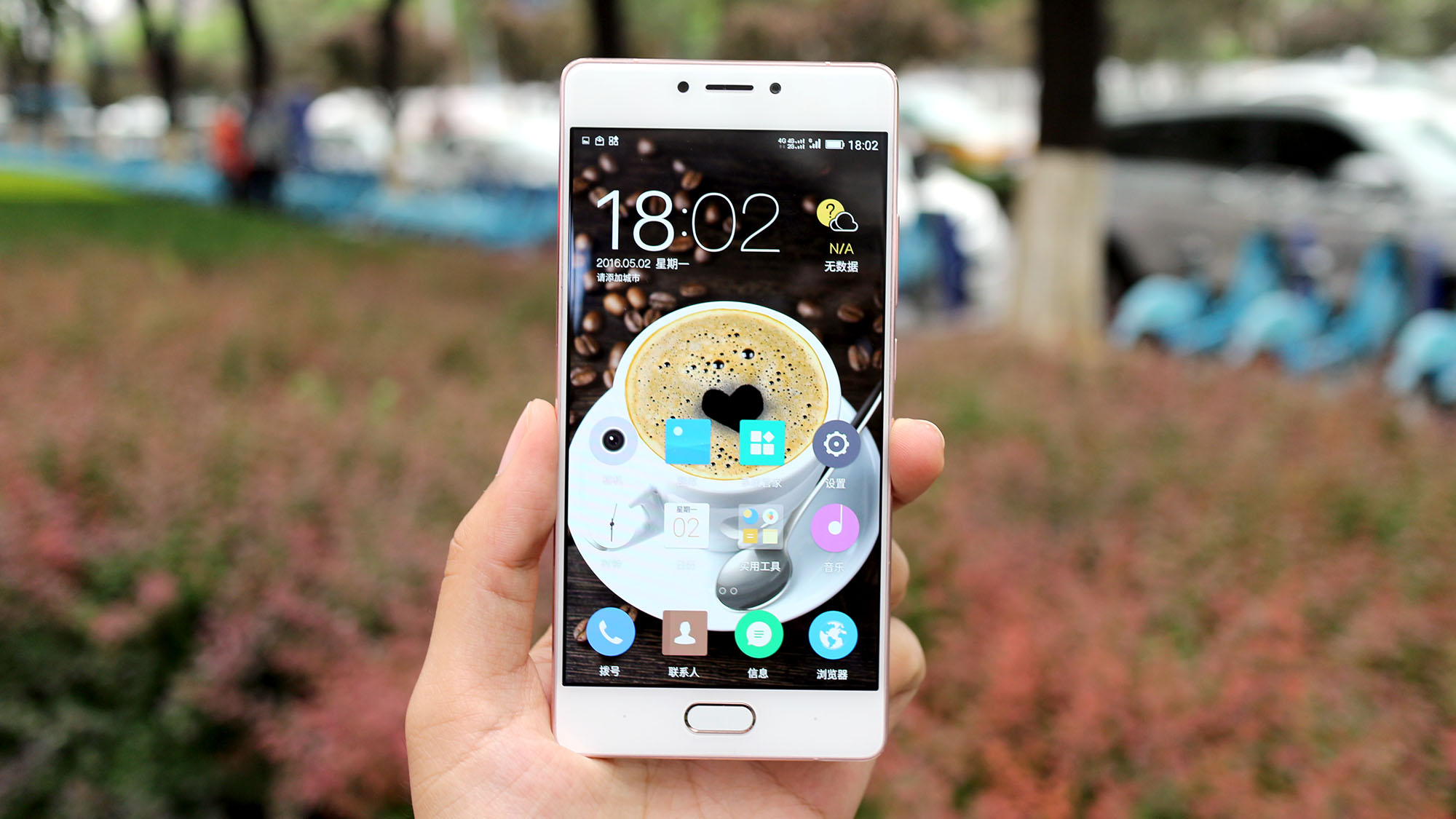 凝素淡雅纯美清新2016首款压感屏金立S8体验分享