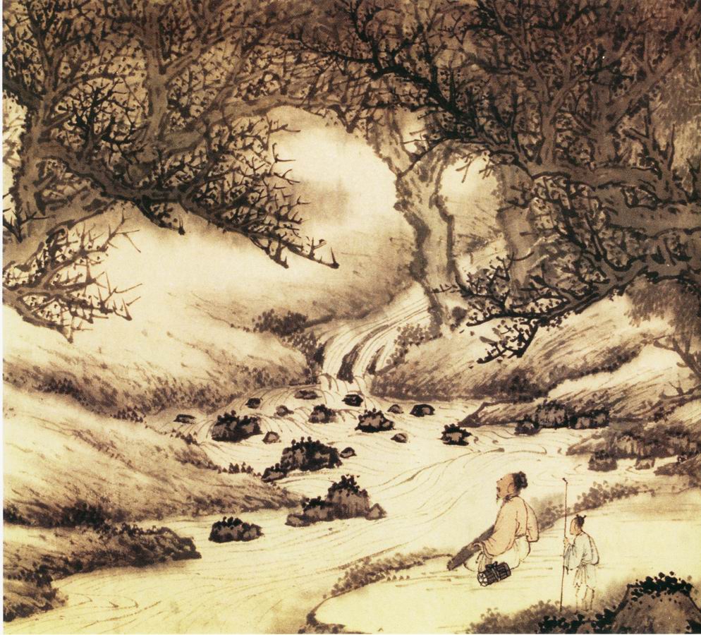 清代山水画图片大全曝光,清代山水画真迹图片