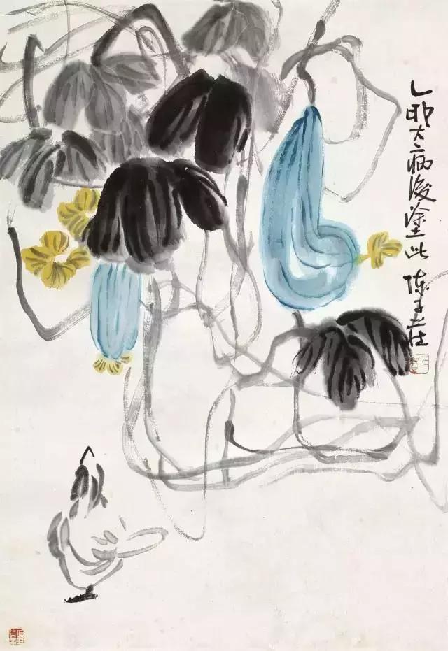 最成功的陈子庄画,陈子庄的画多少钱高清作品图