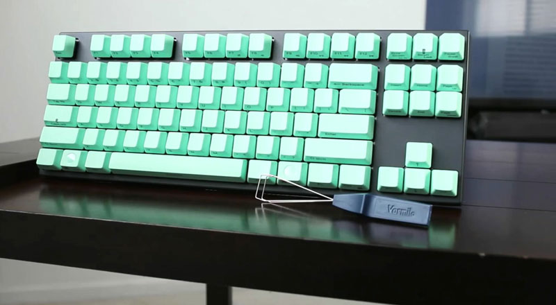 阿米洛机械键盘va87m,阿米洛vb87m机械键盘评测