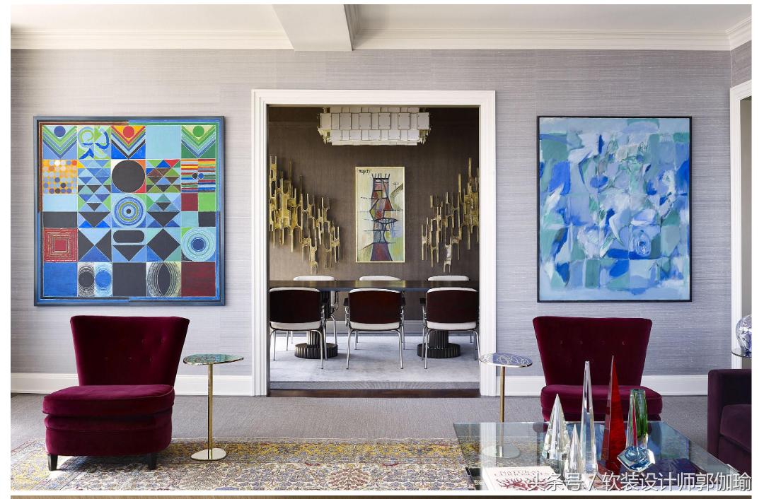 黑白灰软装设计搭配,银灰色软装搭配效果图