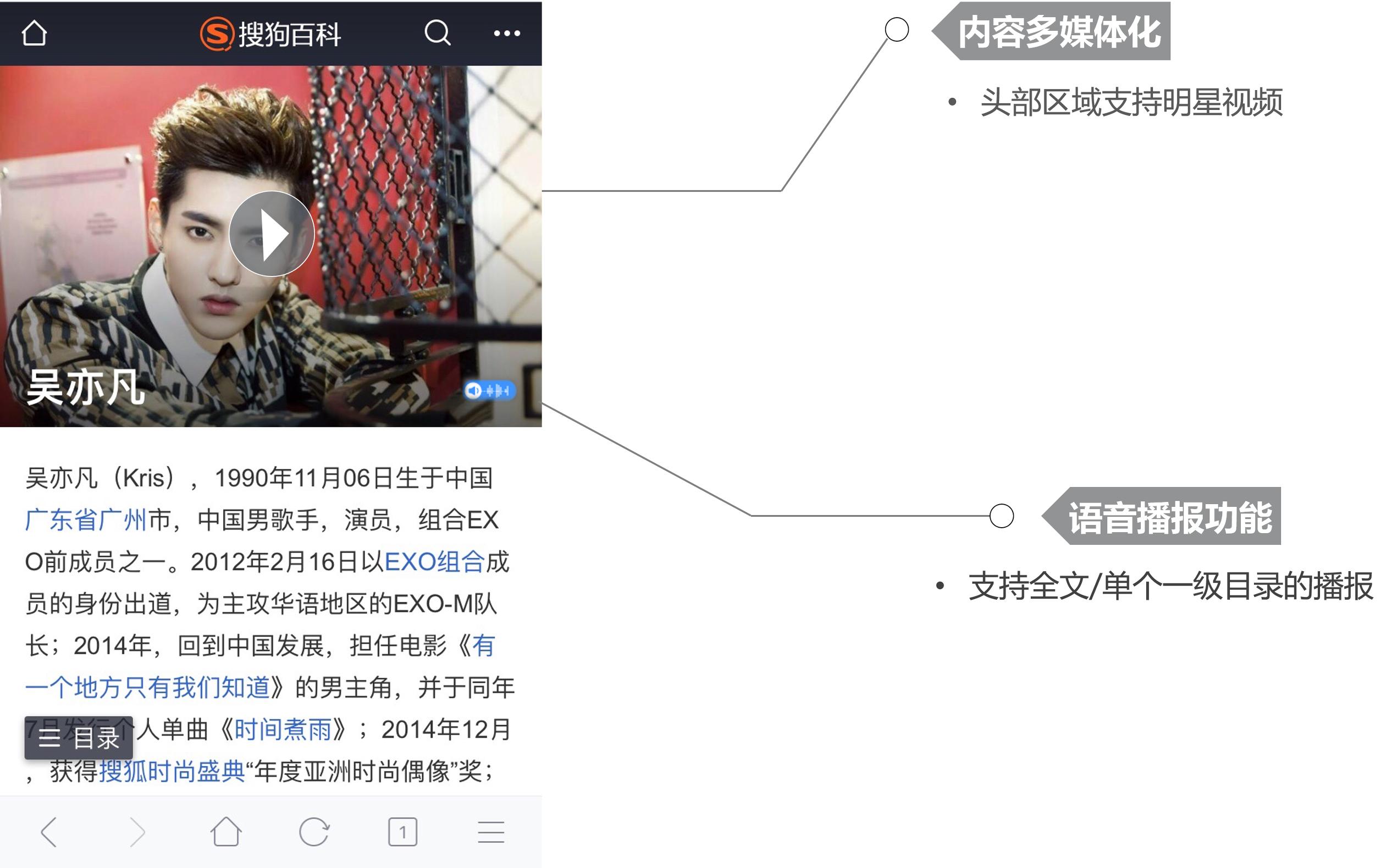 移动社交时代，搜狗百科：给你一张权威的名片