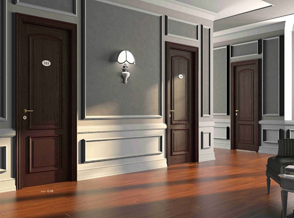 益圆木门门楣,益圆木门味道大