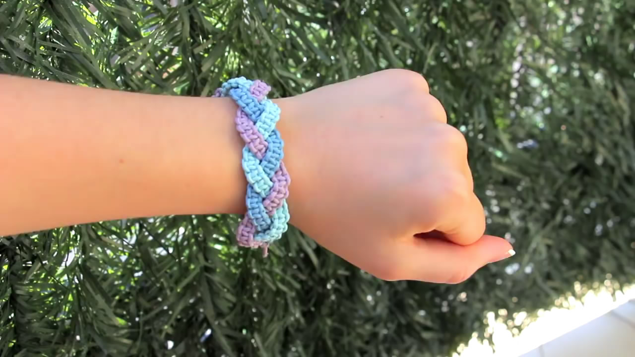 超简单的手链编织,简单而实用的手链编织教程