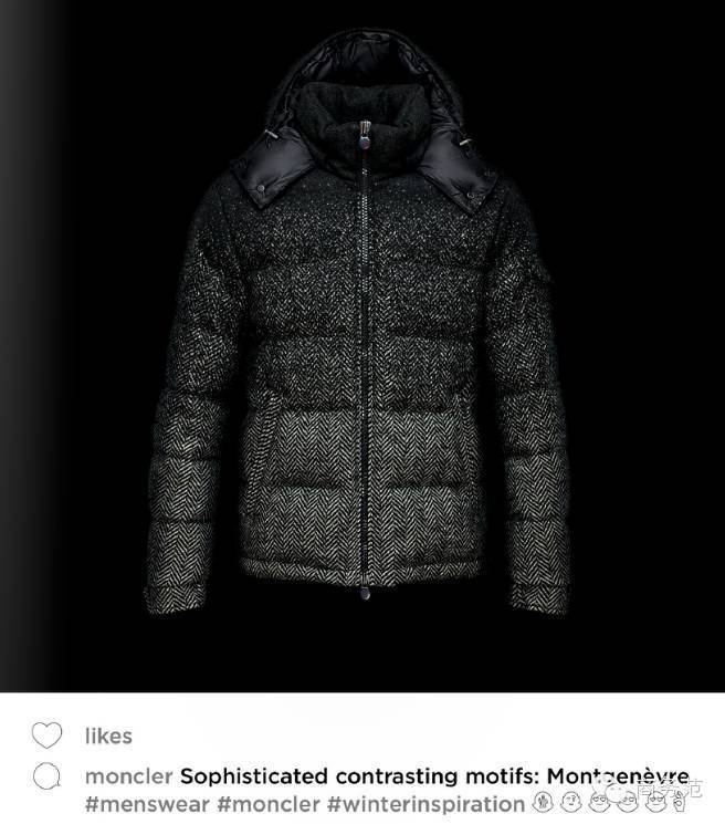 马云穿加拿大鹅牌羽绒服,马云羽绒服moncler