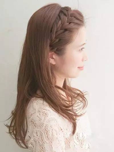 编发三股辫慢动作,编发最简单的三股