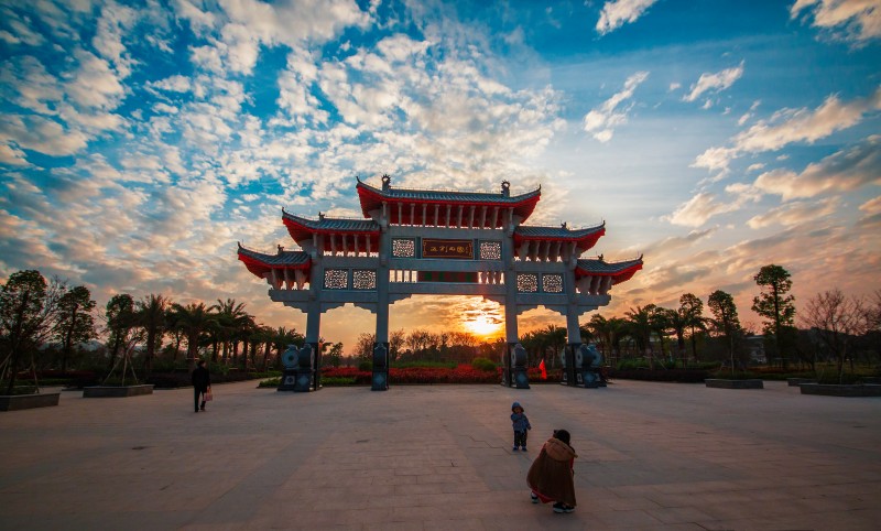 新农村五彩田园图片,农村五彩田园