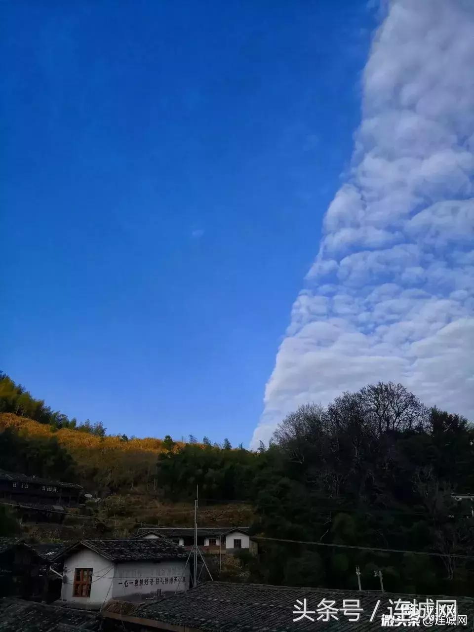 连城再现“云墙”如同“星际穿越”……