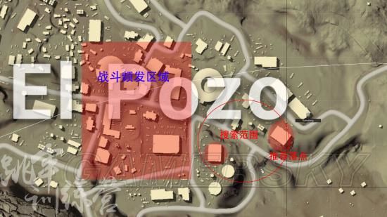 绝地求生沙漠地图钢枪在哪里,绝地求生沙漠地图信号枪刷新点