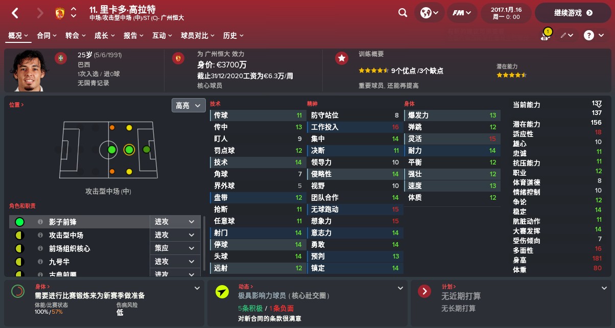 fm看球员,fm中超五大联赛