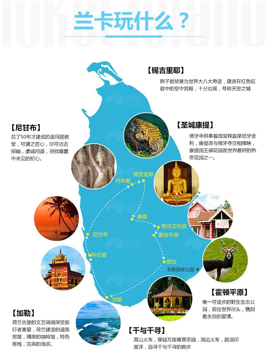 斯里兰卡7日游,斯里兰卡七天五晚游的价格