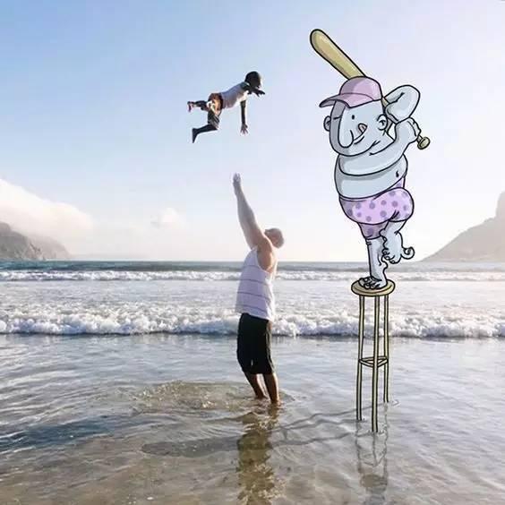 插图和摄影插画,插画风格摄影