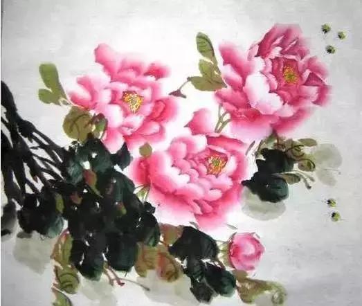 果果小写意牡丹画法教学视频,王绣写意牡丹画法零基础视频