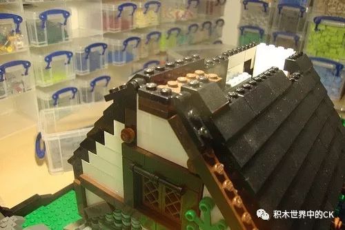 教程手把手教你如何用乐高搭建中古场景5之水车屋