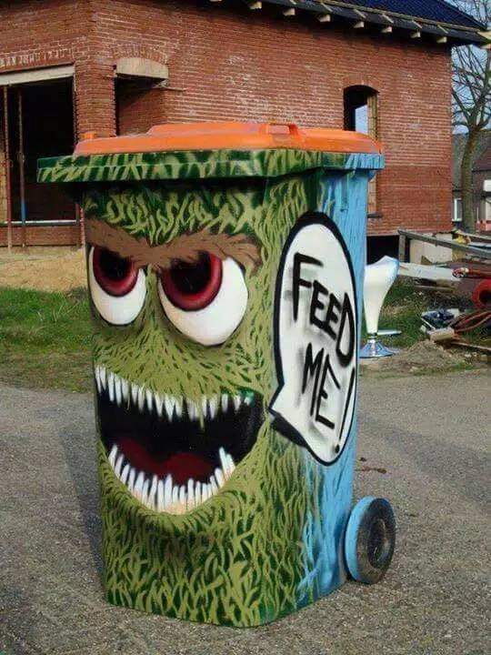 成都垃圾桶造型,垃圾桶创意改造