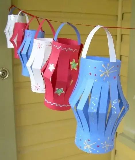 手工制作元宵节小灯笼教程,制作元宵节小灯笼儿童手工