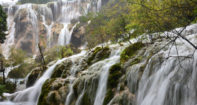 补妆后的九寨美照,补妆后的九寨沟有多美
