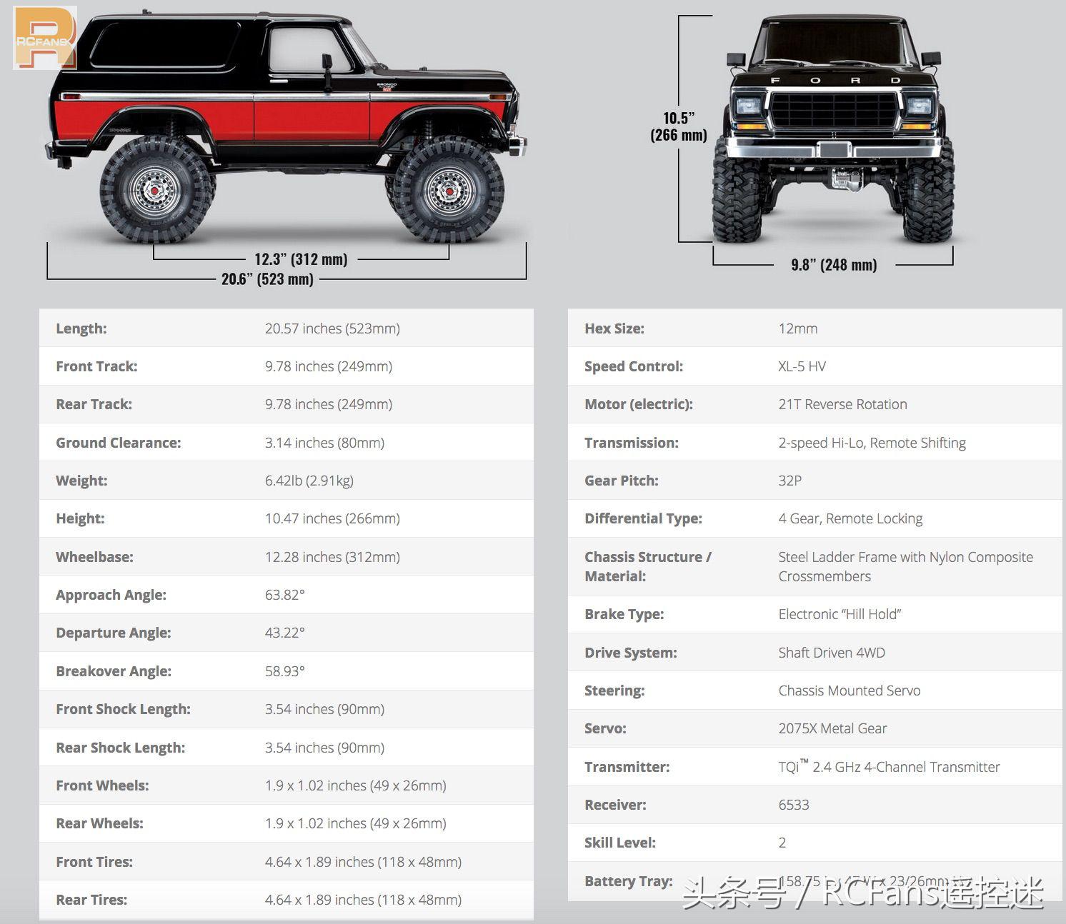 traxxas福特trx4,traxxas新款2023