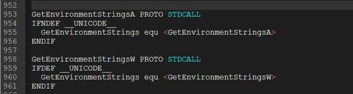 masm32开发包与VC6.0之间存在的Bug的体现及解决办法