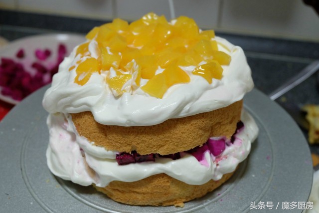 不用色素的几款蛋糕,不用烘焙工具做的蛋糕