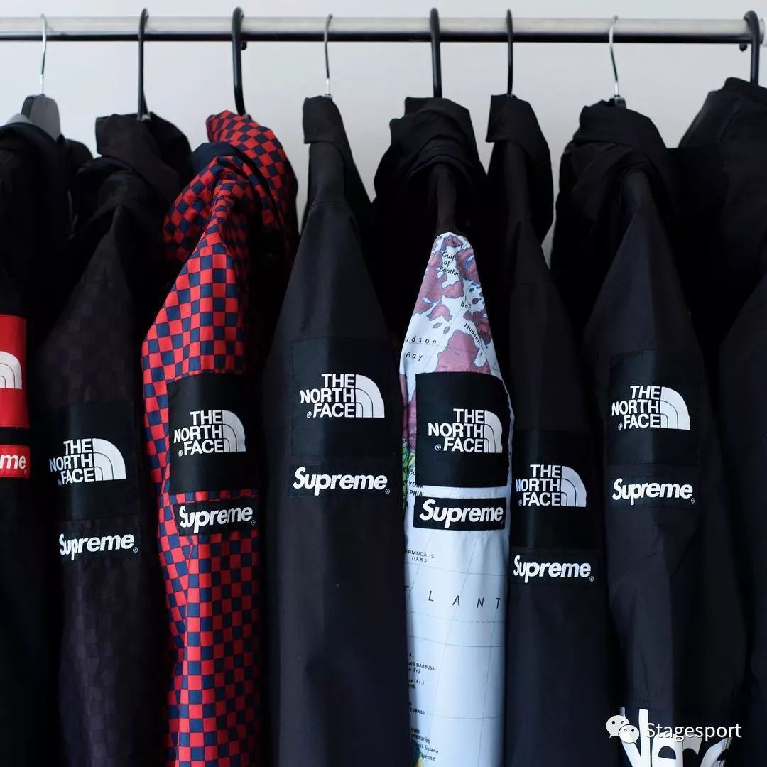 supreme重磅衣服,supremethenorthface抓绒夹克