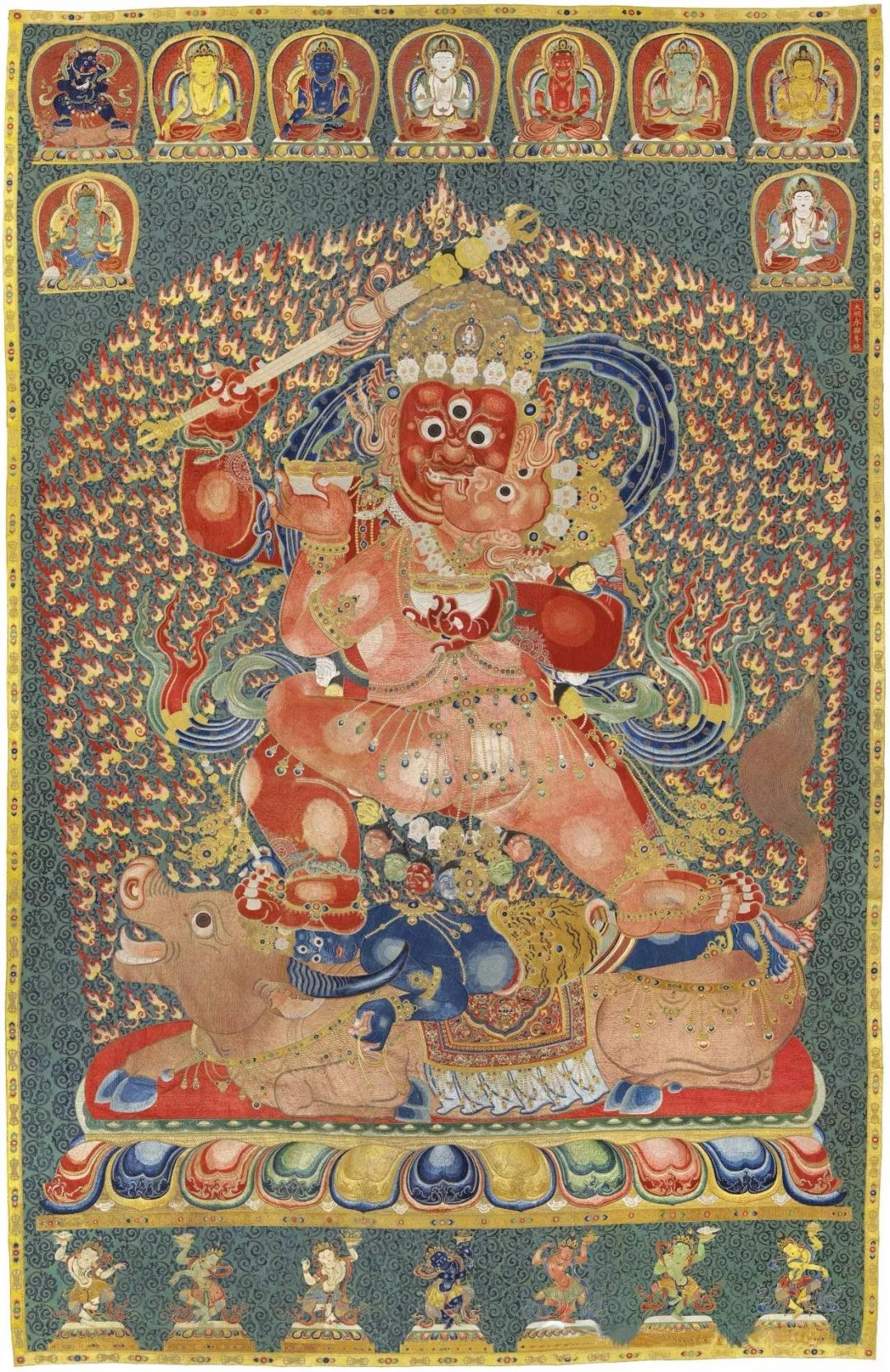 佛教艺术之旅系列唐卡篇,藏传佛教艺术唐卡赏析