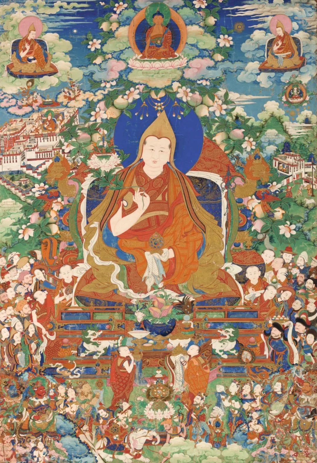 佛教艺术之旅系列唐卡篇,藏传佛教艺术唐卡赏析