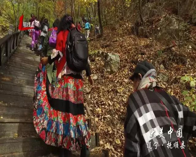 五美山风景,抚顺红叶旅游攻略