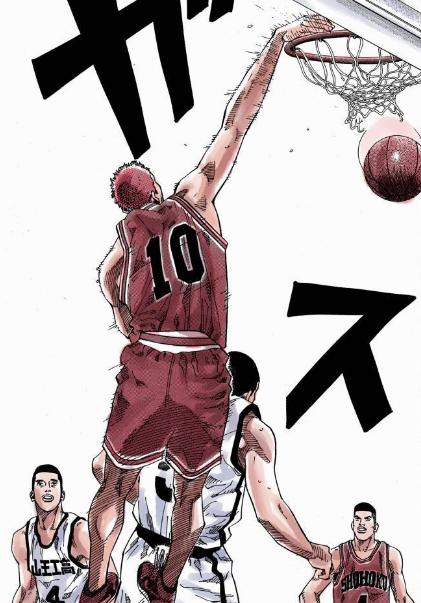 灌篮高手樱木隔扣犯规哪一集,灌篮高手樱木投2万球的决心