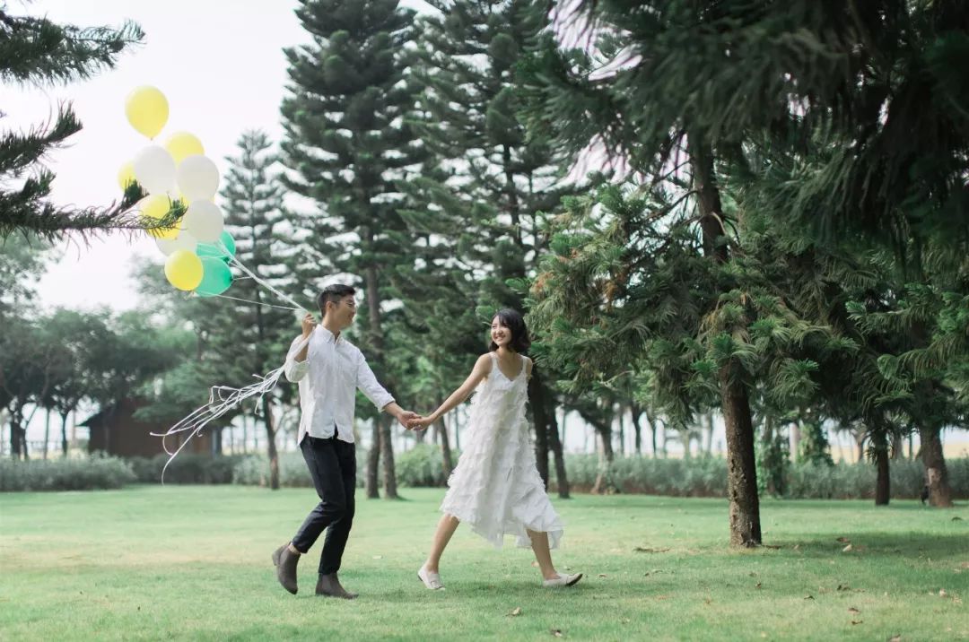 小清新婚纱照唯美图片,小清新婚纱照是不是很唯美啊