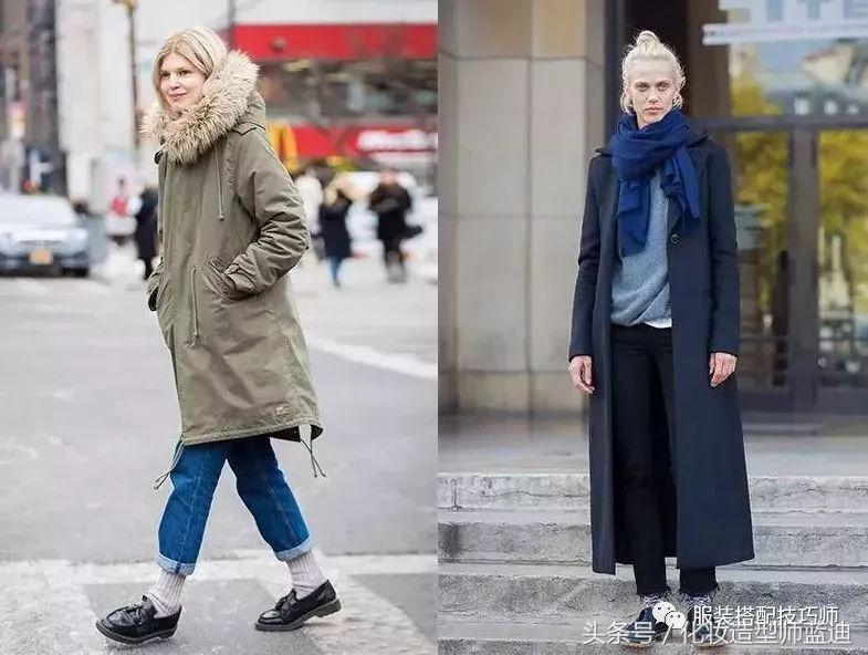 袜子鞋的穿衣搭配图,时尚穿搭小技巧袜子怎么穿好看