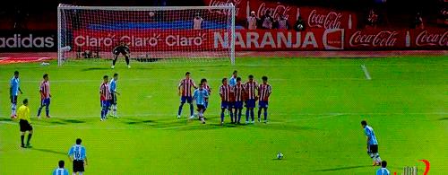 盘点梅西十大无解任意球,梅西任意球和c罗任意球