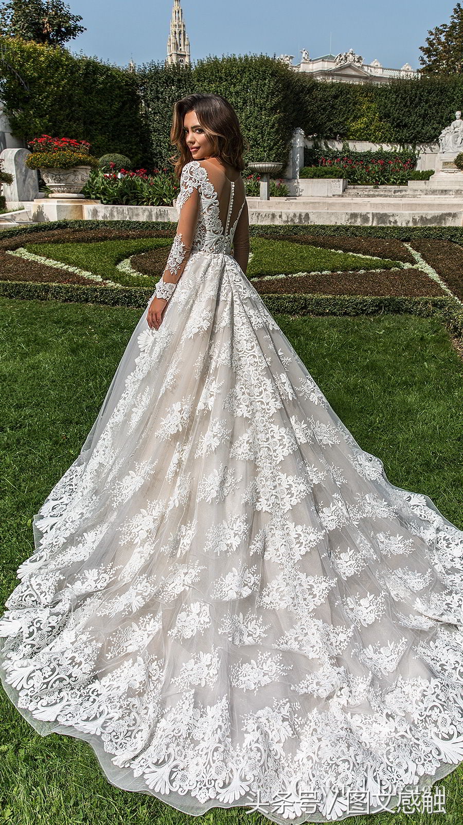 白银婚纱礼服设计,玫瑰婚纱礼服设计