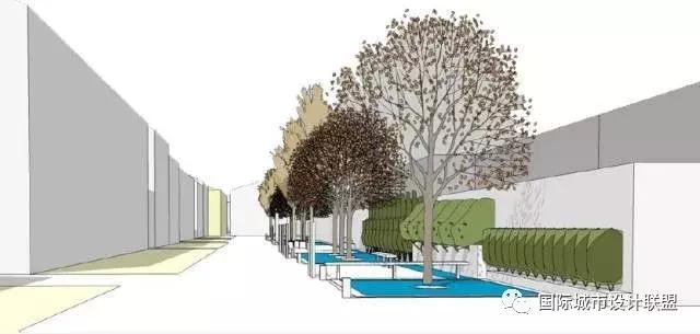 太古里街区效果图,经典block街区设计