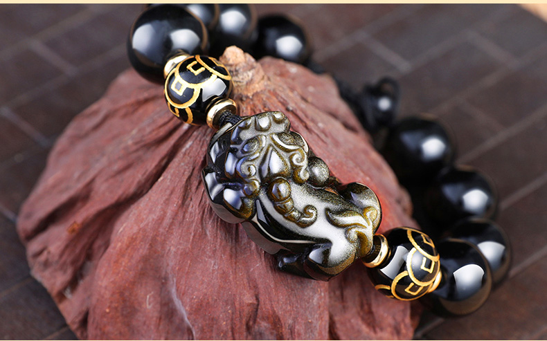 黑曜石貔貅摆件怎么消磁和净化,黑曜石护身佛时间长了怎么净化