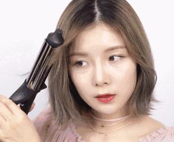 内扣外翻层次发型短发,女生短发泡面头适合什么发型