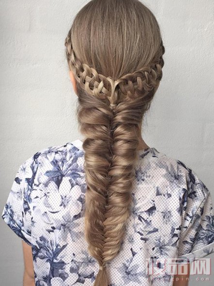 仙女范的法式浪漫编发轻松学起来,半扎发编发仙女范