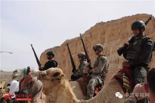 在巴勒斯坦的中国军人,在约旦的中国人