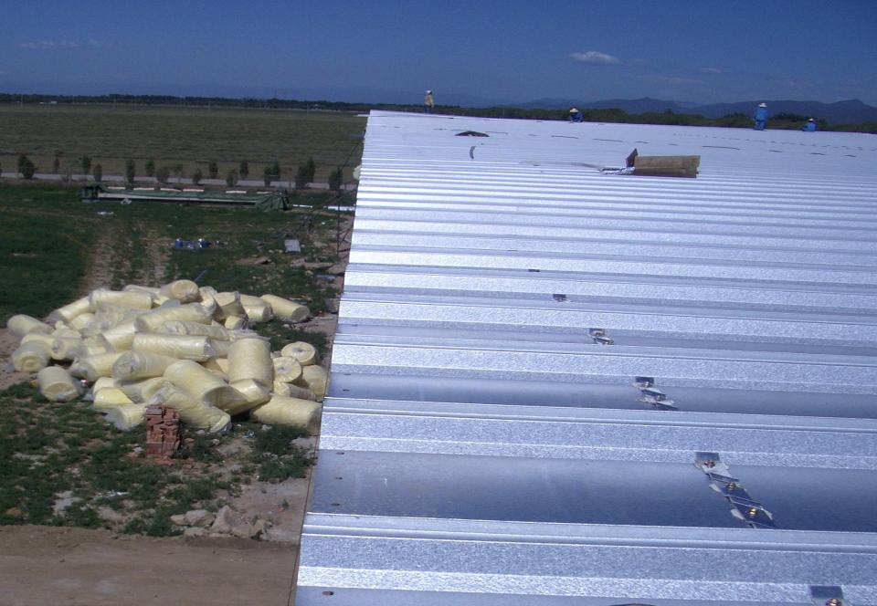 钢结构厂房天沟施工,钢结构厂房施工过程动画视频