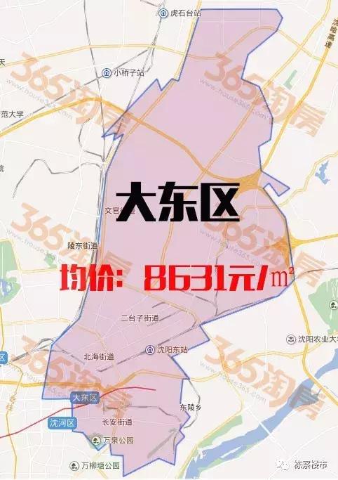 沈阳房价各区房价排名,沈阳房价6000到8000的楼盘