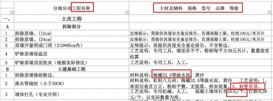 装修报价单的十大坑,装修报价单要看什么