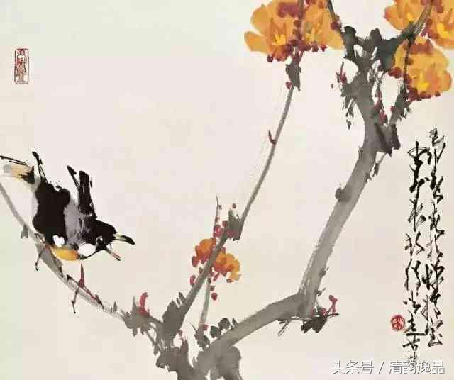 赵少昂岭南画派国画花鸟,岭南画派十大名家名单赵少昂